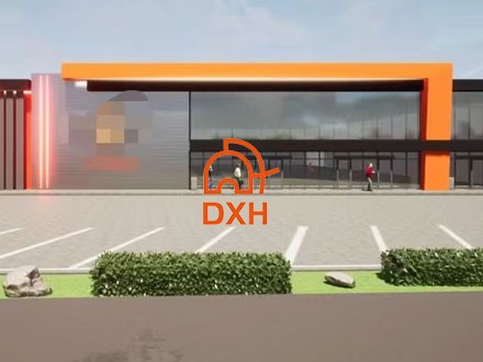 Aruba 2 Katlı Çelik Yapı Alışveriş Merkezi Binası