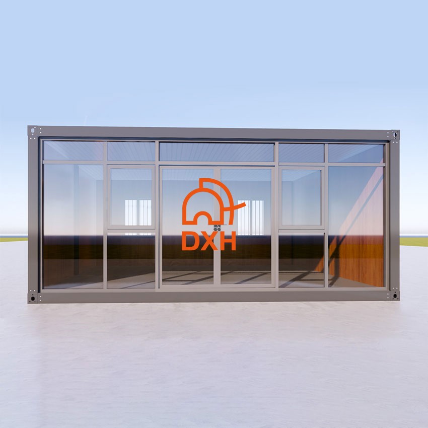 Floor-to-Ceiling Window Office Container