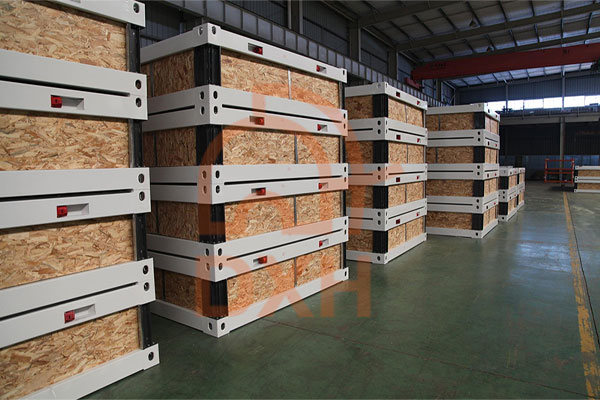 Flat-Pack Container House Components